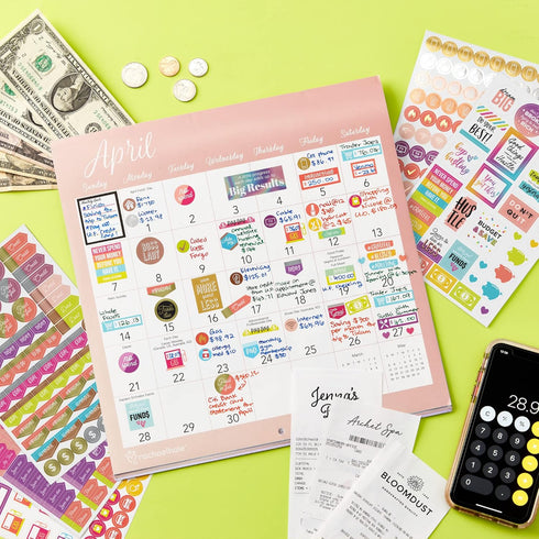 Avery Budget Planner Stickers Pack, 30 Sheets, 1,230 Total, Expense Tracker for Journals or Calendars