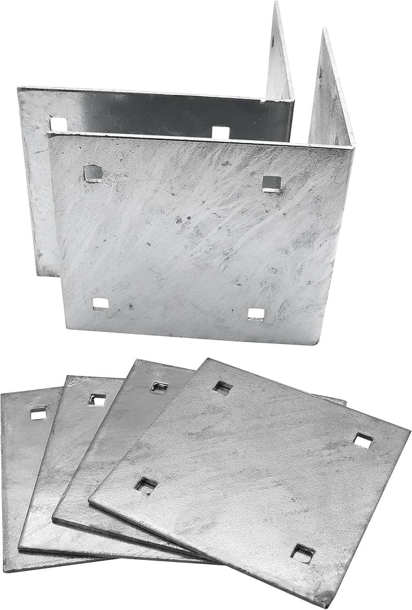 Extreme Max 3005.5516 Dock Inside Corner Bracket Kit - Includes Two Inside Corners and Four Backer Plates.