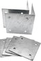 Extreme Max 3005.5516 Dock Inside Corner Bracket Kit - Includes Two Inside Corners and Four Backer Plates.