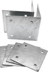 Extreme Max 3005.5516 Dock Inside Corner Bracket Kit - Includes Two Inside Corners and Four Backer Plates.