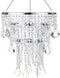 Acrylic Chandeliers Lampshade - Mini Beaded Light Fixture - Crystal Pendant Ceiling