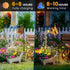 PATIOPIA Solar Watering Can Lights, Waterproof Garden Solar Outdoor Decorative Lights, Metal Hanging Lights for Patio