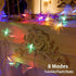 YOLIGHT 33FT Fiber Optic Fairy String Lights - 60 LED Starburst Firework Light for Indoor Outdoor Wedding, Christmas,