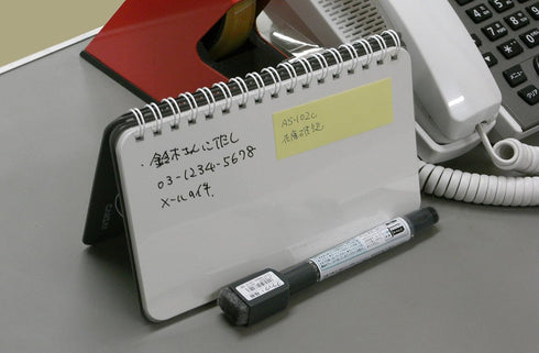 Nu Board Memo Notebook, 4 x 7 inch, NGSH03FN08, Whiteboard, Mini Dry Erase, Environmentally Reusable