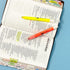 Mr. Pen Bible Tabs, 72 Tabs (66 Books, 6 Blanks), High Gloss Paper for Bible Journaling Supplies, Old and New Testament