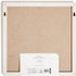 U Brands Rustic Linen Bulletin Board, 14"x14", White Wood Style Frame with Industrial Grade Pinning Surface