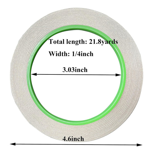 monochef 2pcs Copper Tape - Double-Sided Conductive Copper Foil Tape for EMI Shielding, Stained Glass, Electrical