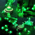 WATERGLIDE 1 Pack St. Patricks Day Shamrocks Lights, 50 LED Outdoor Decorative String Lights, Battery Operated Lucky Clover Light, 8 Lighting Modes & Timer, Waterproof for Party Garden Home Decor by WATERGLIDE