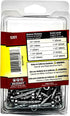Milescraft 5201 Wood Pocket Hole Screws, #7 x 1" Pan Head with Coarse Thread (100pc.), Torx Drive Self-Tapping
