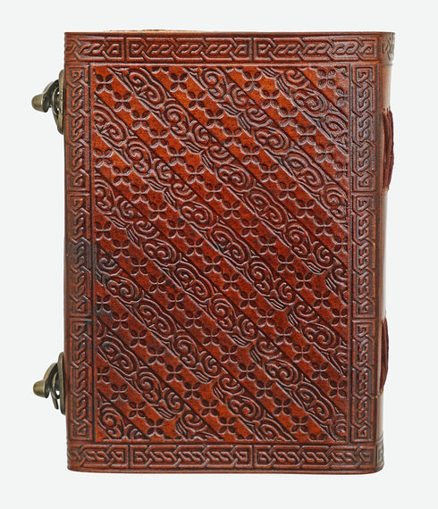 MONTEXOO Tree of Life Leather Journal Notebook, 5 x 7 Inches, 200 Pages, Antique Handmade Vintage Book