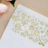 50 Pack 4x6 Inches ponatia Floral Thank You Cards With Envelopes, Gold Foil Greeting Notes with Envelopes & Stickers