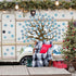 Glenmal 85 Pcs Winter Classroom Bulletin Board Decorations, Snowflake Snowman Cutouts with Glue Points for Christmas