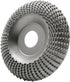 Wood Carving Disc Grinder Shaping Disc, 7/8 Inch Bore Tungsten Carbide Grinding Wheel for Sanding and Shaping