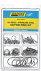 Seachoice Stainless Steel Cotter Ring Kit, 66 Pieces in All Popular Sizes