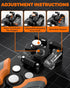3-In-1 Self Adjusting Wire Stripper Tool, 8 Inch, Stripper/Cutter/Crimping for 10-24 AWG, Blades & Springs Included