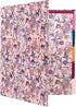 Pukka Pad Bloom A4 Preloaded 3-Ring Binder with Personal Details and Planner Pages, 5-Part Dividers - Cream