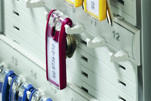 DURABLE Key Tags, Yellow - 6 Pack (195704)