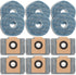 12 Pack Replacement Parts Dust Bags Mop Pads for eufy X10 Pro Omni Accessories Robot Vacuum Self-Empty Station