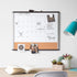 U Brands 3-in-1 Magnetic Dry Erase Calendar Board, Black and Gray Frame, Magnet and Marker Included, 16" x 20" (6712U00-01) by U Brands