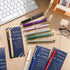 Sayglossy 40 Sets Employee Appreciation Gifts Inspirational Ballpoint Pen with Thank You Greeting Card for Staff