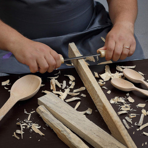 4.3" inches. (4.3' INCHES Draw-Knife. Straight Draw Shave with High Carbon Steel WORKABLE Blade - Hight Quality Wooden