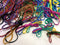 Rubber Bands Assorted Dimensions (#64+#33+#16+#117b), 1/4 lb, Colorful Non-Latex Bulk Rubber Bands