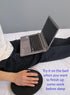 MOJO-HOME MOJO Beanbag Ergonomic Mousepad - Comfortable Mouse Pad for Sofa, Bed, Lap, Couch, and Anywhere Else (Black