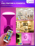 JandCase BR30 Color Changing Light Bulb, RGB+Warm+Cool White, 12W (100W Equivalent), 2 Pack