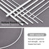 OLYCRAFT 30Pcs ABS Plastic Hollow Round Tubes, 12" Length for DIY Handmade Sand Table Material Model Building