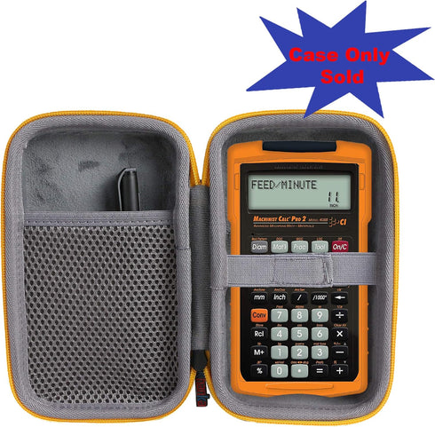 Khanka Hard Carrying Bag for Calculated Industries 4088 Machinist Calc Pro 2 Advanced Machining Calculator Replacement