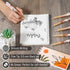 Mr. Pen Retractable Gel Pens, 6 Pack, Boho Theme, Black Fine Point 0.5mm, Fast Dry, Aesthetic Journaling Pens