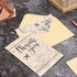 Pipilo Press 48 Pack, 4 6 Travel Thank You Cards - x In, Brown - Thank You Cards with Envelopes for Vintage Aviation