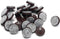 Nail on Felt Pads Furnigear Furniture Pads, 24Pack Chair Felt Pads for Hardwood Floors (1-1/2", Gray)