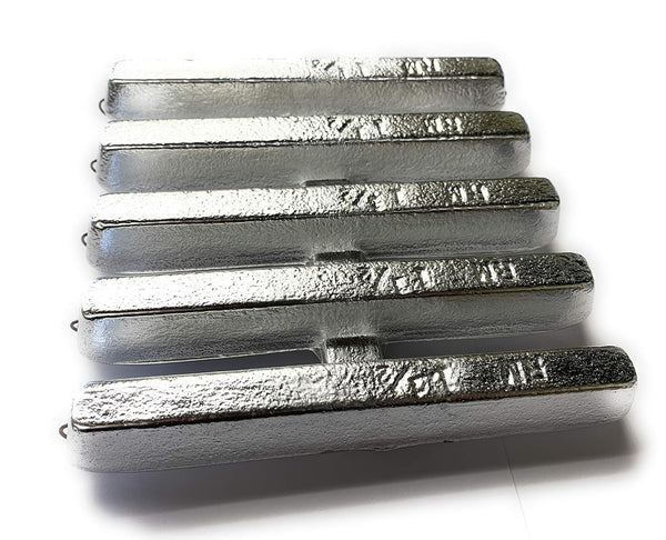 RotoMetals 1.5 Pound Crab Pot Zinc Anode Bundle of 5 Made in