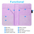 ACdream Server Books for Waitress, Guest Book Note Pad, Cute Pocket Leather Money Organizer Wallet, Cash Check Bill