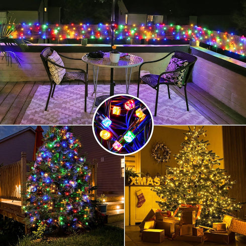 300 108FT 11 BlcTec Christmas Lights, LED UL Certified Color Changing Christmas Tree Lights with Remote, Modes, Timer