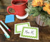 Teacher Created Resources Lime Polka Dots Name Tags No. 2 (5174)
