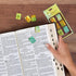 Christian Art Gifts Magnetic Scripture Bookmark Set with Bible Verse: God Gives Peace - John 14:27