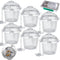6 Pcs Ultrasonic Watch Parts Cleaner Baskets, Stainless Steel Jewelry Steam Cleaner Basket Mesh Ball Holder
