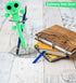 DolliBu Alien Plush Pen Cute and Soft Green Alien Stuffed Animal Ballpoint Novelty Pen Toy, Writing Pen Instrument