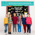 Decorably Halloween Bulletin Board Decorations Set - 70 Pcs Classroom Halloween Decorations, Background Papers &