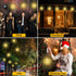 Dofulay 120 8 2 Pack Outdoor Lights Firework LED Waterproof Modes with Remote Wedding Decorative Hanging Lights