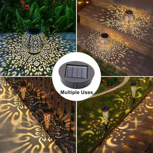 AA 600Mah Solar Lantern Top Replacement for Outdoor Solar Lantern Lights, Waterproof, Warm White Glow