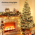 oopswow Lights,33ft 100LED 8 Warm White Christmas String Lights,Twinkle Lights Plug in with Modes, Indoor Outdoor
