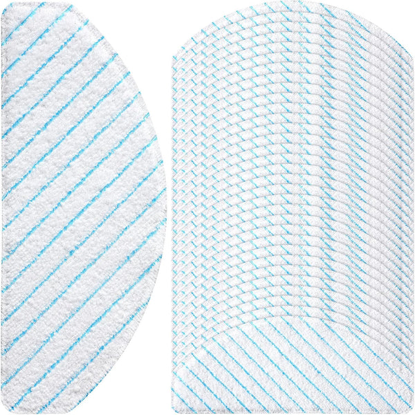 100 Packs Disposable Mop Pads Replacement - Mopping Cloths Compatible with T9/T9+/T8/T8+/T8 AIVI/N8/N8 Pro/N8 Pro+