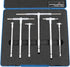 Accusize Industrial Tools Premium 5/16'' - 6", 6ps/Set Telescoping Gage Set, Satin Chrome Finished