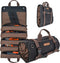 WELKINLAND Heavy-Duty Waxed Canvas Tool roll, 15-Pockets Tool Wrap Roll, 15L Tool