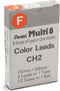 Pentel Arts 8 Colour Pencil Lead Refill, Orange, 24 Pieces of Lead