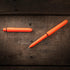 Rite in the Rain All-Weather EDC Pen - Orange POKKA 2-Pack, Black 0.8mm Ink, Fine Point (No. OR92)