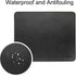 Leather Mouse Pad - Double Side Wood Mouse Pad, Waterproof Ultra Thin with Stitched Edge, 10.2 x 8.3 Inch, 1 Pack